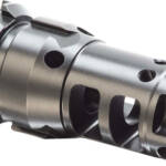 LANTAC DRAGON MUZZLE BRAKE 9MM - 1/2-28 DEAD AIR KEYMO WOLFMAN