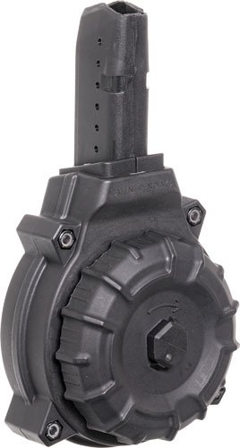 PRO MAG MAGAZINE AR-15 9MM - 50RD DRUM FOR GLOCK STYLE BLK