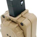 PRO MAG MAGAZINE AR-15 223 - 65RD DRUM FDE POLYMER