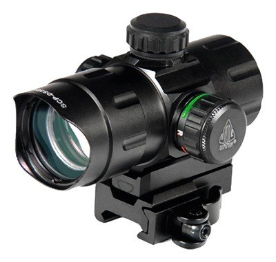 UTG RED DOT 4.0 MOA DOT 38MM - WITH INTEGRAL QD MOUNT