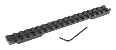 EGW SCOPE BASE SAVAGE ROUND - BACK LA PICATINNY RAIL 0 MOA