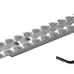 EGW SCOPE BASE RUGER 10-22 - PICATINNY RAIL SILVER