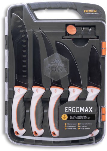 OUTDOOR EDGE ERGO MAX 6-PIECE - PRO GRADE PROCESSING KIT