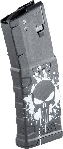 MFT EXD MAGAZINE AR15 5.56X45 - 30RD PUNISHER SPLAT WHITE