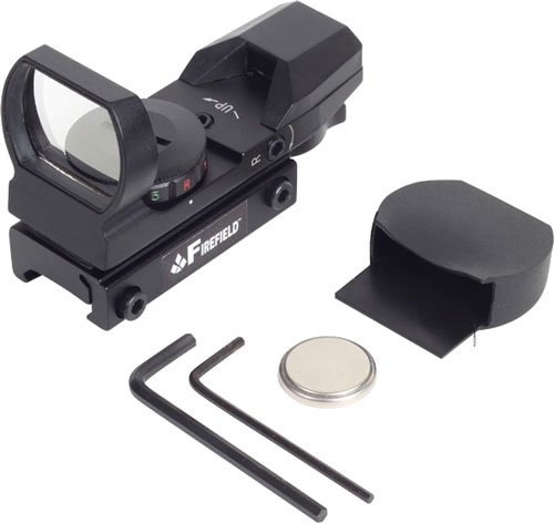 FIREFIELD MULTI RED/GREEN - REFLEX SIGHT W/4 RETICLE PTTRN