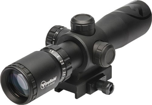 FIREFIELD BARRAGE 1.5-5X32 - RIFLESCOPE MIL-DOT RETICLE