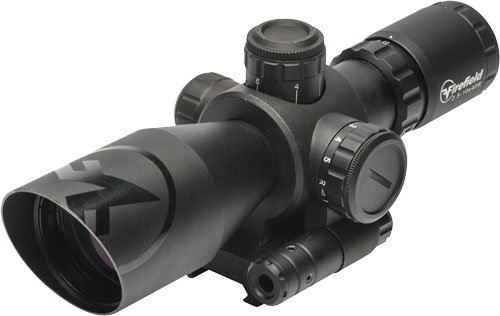 FIREFIELD BARRAGE 2.5-10X40 - RIFLESCOPE MIL-DOT W/RED LASER