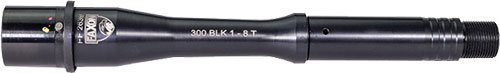 FAXON AR15 BARREL 300BLK - 7.5" 1:8 GUNNER PROFILE BLK
