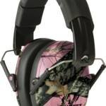 WALKERS MUFF SHOOTING PASSIVE - PRO-LOW PROFILE 22dB PINK CAMO