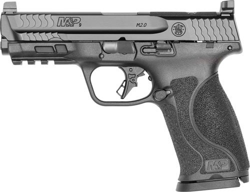 S&W M&P9 M2.0 FULL 17-SH 4.25" - OPTIC READY NO THUMB SAFETY BL
