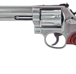 S&W 686 DELUXE 357 MAG 6" AS - 7-SHOT SS CHECKERED WOOD GRIPS