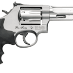 S&W PRO SERIES 686PLUS 357 5" - AS 7-SHOT STAINLESS RUBBER