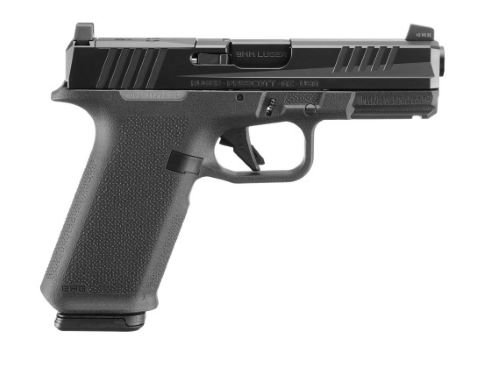 RUGER RXM 9MM LUGER 4" ADJ - 17-SHOT BLACK BLACK GRIP