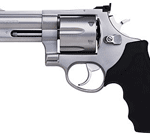 TAURUS 44 44MAG 4" AS 6-SHOT - PORTED STAINLESS RUBBER
