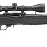 RUGER 10/22 22LR 18.5" - BLACK POLYMER STOCK W/SCOPE