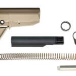 BCM STOCK KIT MOD 0 FDE - FITS AR-15 COMPLETE KIT