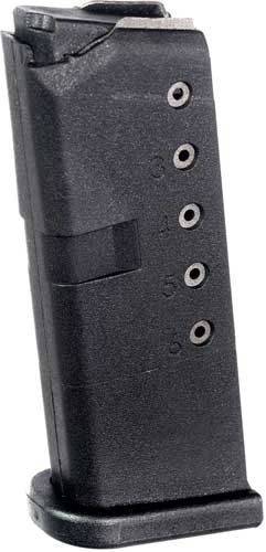 PRO MAG MAGAZINE FOR GLOCK 43 - 9MM 6RD BLACK POLYMER