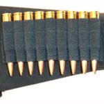 GROVTEC RIFLE SHELL HOLDER BLK - BUTTSTOCK SLEEVE OPEN STYLE