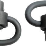 GROVTEC HEAVY DUTY PUSH BUTTON - SWIVELS 1" BLACK NITRIDE