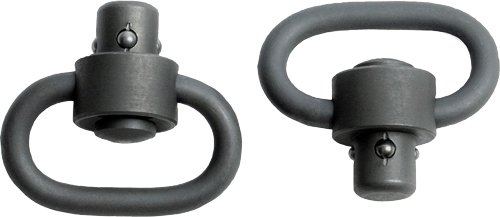GROVTEC HEAVY DUTY PUSH BUTTON - SWIVELS 1" BLACK NITRIDE