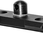 GROVTEC BIPOD STUD MT M-LOK - 2.3" ALUMINUM BLACK