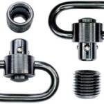 GROVTEC HD PUSH BUTTON SWIVEL - SET BLACK 1 1/4" 2 PACK