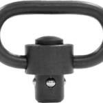GROVTEC SINGLE HD PUSH BUTTON - SWIVEL BLACK NITRIDE 1.25" 1PK