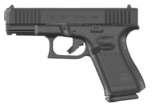 GLOCK 19 V 9MM LUGER FS - 15-SHOT BLACK