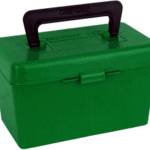 MTM DELUXE AMMO BOX 50-ROUNDS - X-LARGE RIFLE CALIBERS GREEN