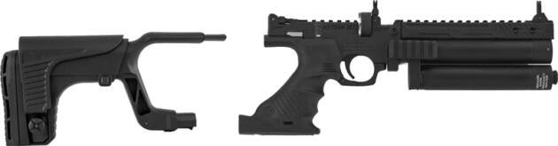 HATSAN JET II .22 PCP 700 FPS - BLACK SYNTHETIC 7-SHOT