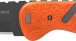 OUTDOOR EDGE RAZOR HTX 3.5" - FIXED GRAY/ORANGE W/BLADE POD