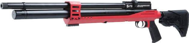 JTS AIRACUDA  PCP .25 CAL - ALUMINUM CHASSIS 2-10RD RED