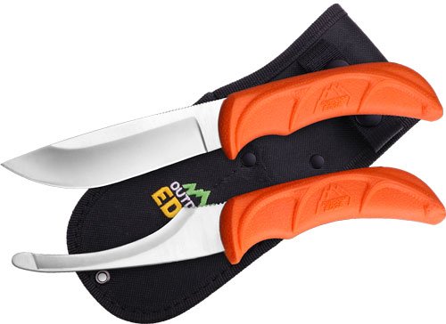OUTDOOR EDGE JAEGER-PAIR - SKINNING/GUTTING KNIFE COMBO