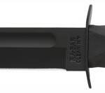 KA-BAR FIGHTING/UTILITY KNIFE - 7" W/PLASTIC SHEATH BLACK