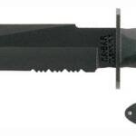 KA-BAR FIGHTER KNIFE - 8" SERRATED W/SHEATH
