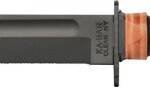 KA-BAR DOG'S HEAD UTILITY 7" - BLADE W/ LEATHER SHEATH