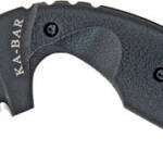 KA-BAR TDI KNIFE 2.31" - SERRATED W/SHEATH BLACK