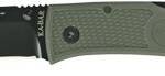 KA-BAR DOZIER FOLDING HUNTER - 3" FOLIAGE GREEN