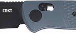 CRKT COUNTERPART 3.38" PLAIN - EDGE GRAY CROSSBAR LOCK