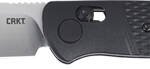CRKT COUNTERPART 3.38" PLAIN - EDGE BLACK CROSSBAR LOCK