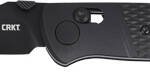 CRKT COUNTERPART 3.38" PLAIN - EDGE BLACKOUT CROSSBAR LOCK