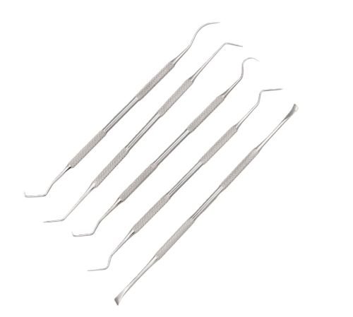 KLEENBORE 5PC GUN PICK TOOL - SET STAINLESS DOUBLE ENDED