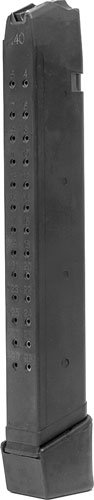 KCI USA INC MAGAZINE FOR GLOCK - 40 S&W 31RD BLACK POLYMER