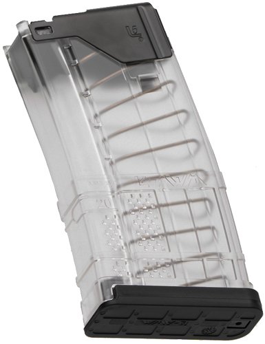 LANCER MAGAZINE L5AWM AR-15 - 5.56X45 20RD TRANSLUCENT CLEAR