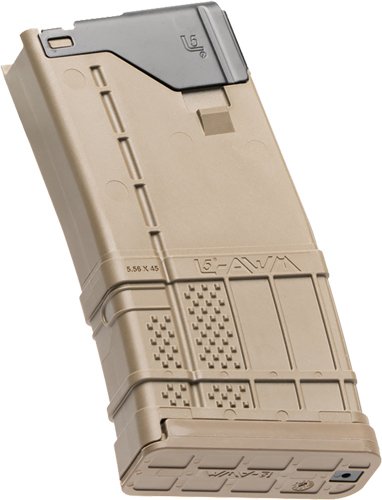 LANCER MAGAZINE L5AWM AR-15 - 5.56X45 20RD FDE GEN 2