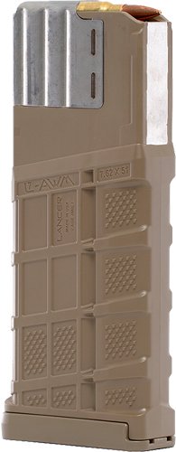 LANCER MAGAZINE L7AWM SR-25 - 7.62X51 25RD OPAQUE FDE GEN 2