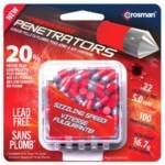 CROSMAN PELLETS RED FLIGHT - PENETRATOR 22 16.7GR 100CT