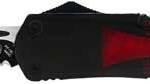 TEMPLAR KNIFE LARGE OTF TEMPLR - FLAG 3.5" BLK TANTO SERRATED
