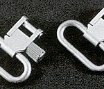 MICHAELS SUPER SWIVELS ONLY - 1" SILVER 2-PACK