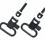 MICHAELS SWIVEL SET WITH TWO - WOOD SCREW STUDS BLACK